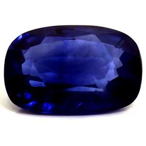 Szafir 1,26 ct, niebieski, szlif cushion