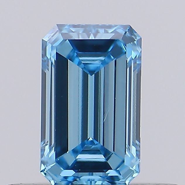 0.33 CT Fancy Vivid Blue EMERALD