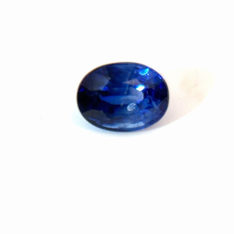 Szafir 1,46 ct, niebieski, szlif owalny
