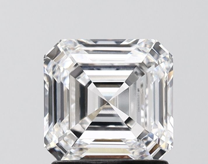 1.55 Carati D VVS2 Asscher Laboratorio Diamante