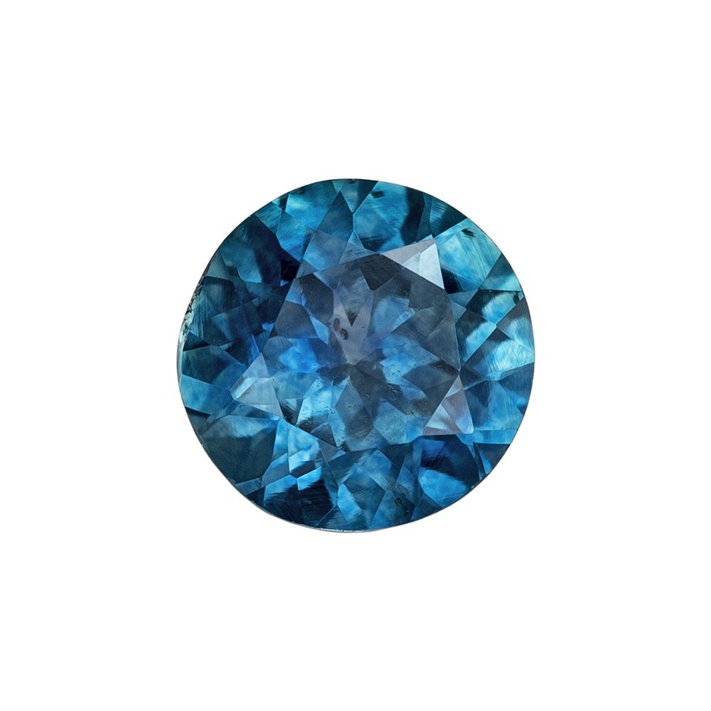 SAPPHIRE FACETED 1.11ct TEAL SI UNITEDSTATES HEATED