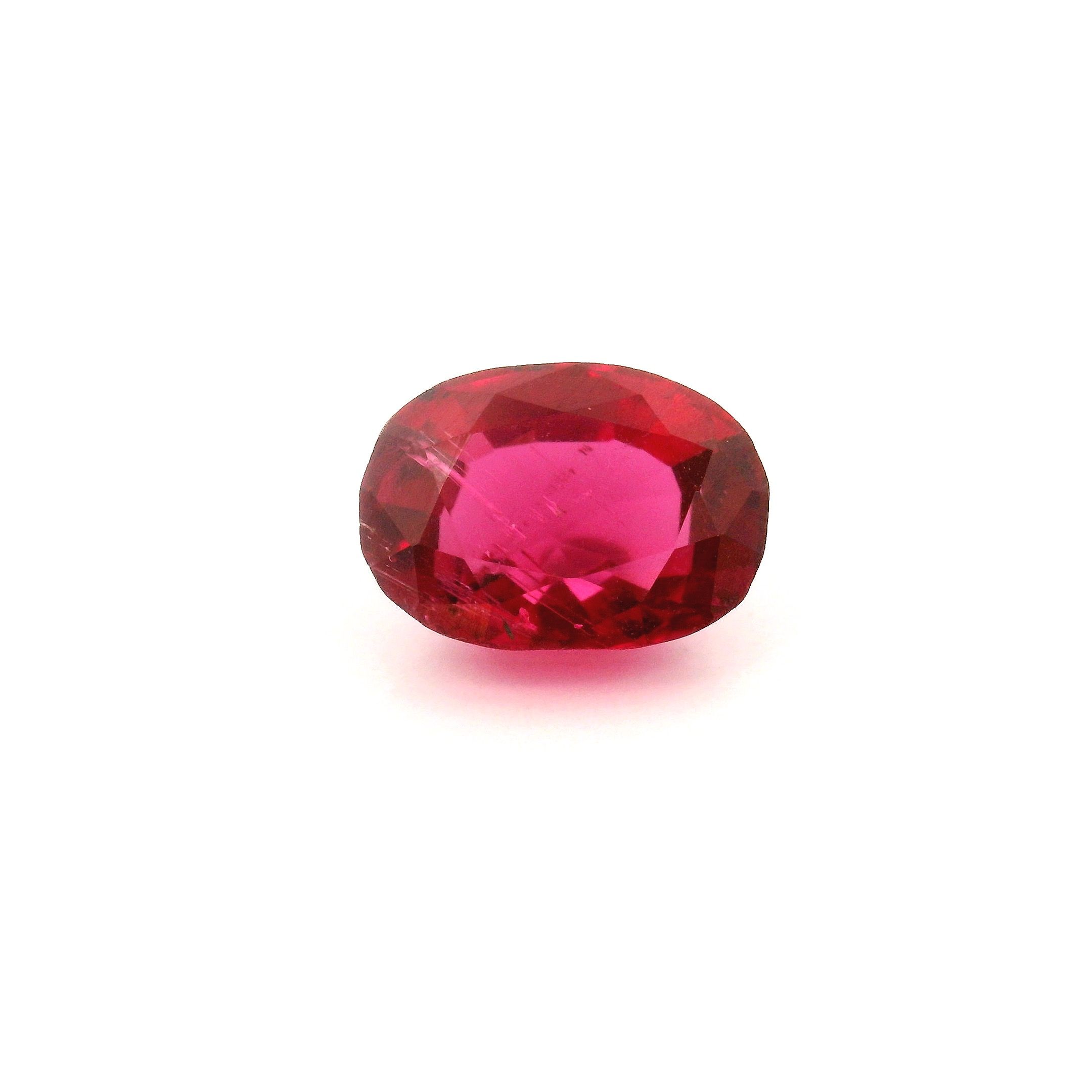 TOURMALINE FACETED 1.73ct PINK Intense SI MOZAMBIQUE NONE