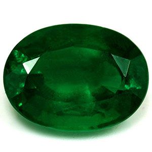 Szmaragd 3,16 ct, zielony, szlif owalny