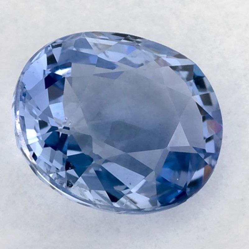 Szafir 2,36 ct, niebieski, szlif owalny