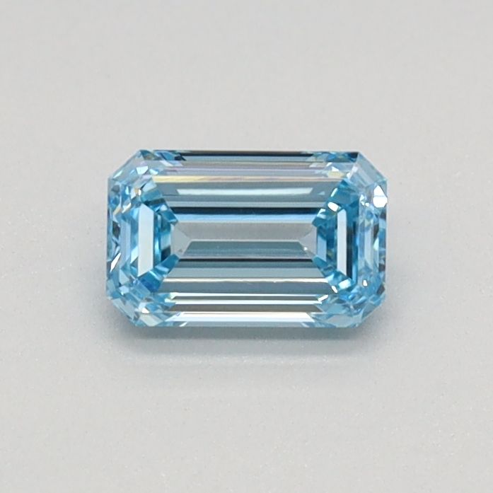 0.33 CT Fancy Intense Blue EMERALD