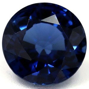 SAPPHIRE FACETED 0.83ct BLUE Intense Blue EC MADAGASCAR HEATED