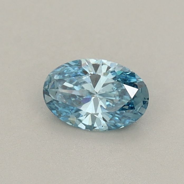 0.3 CT Fancy Vivid Blue OVAL