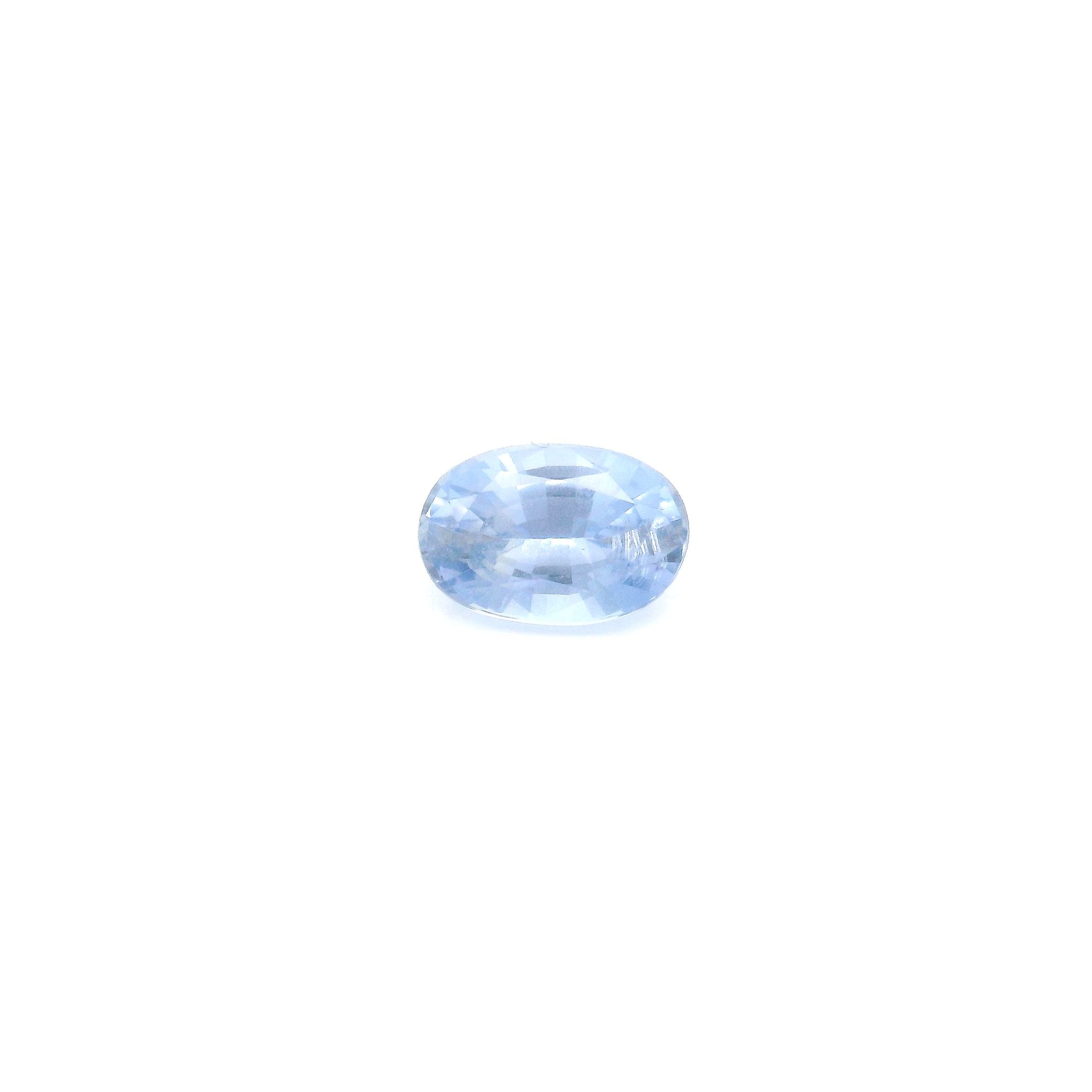 0.73 ct Oval sapphire