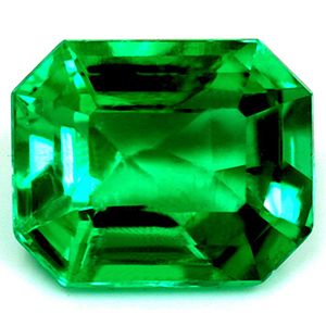 Szmaragd 1,14 ct, zielony, szlif szmaragdowy