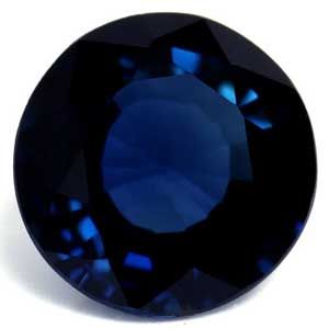 SAPPHIRE FACETED 0.57ct BLUE Deep Blue EC MADAGASCAR NONE