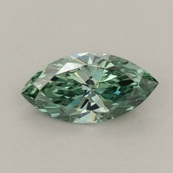 0.49 CT Fancy Vivid Green MARQUISE