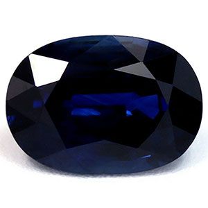 Szafir 1,62 ct, niebieski, szlif owalny