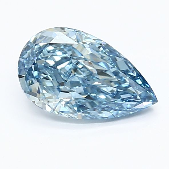 1.07 CT Fancy Vivid Blue PEAR