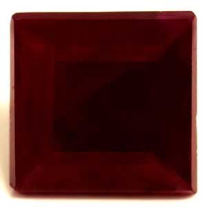 RUBY FACETED 2.37ct RED Deep Red EC REST_OF_AFRICA NONE