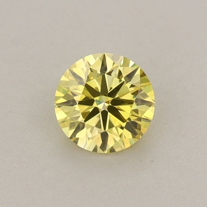0.4 CT Fancy Vivid Yellow ROUND