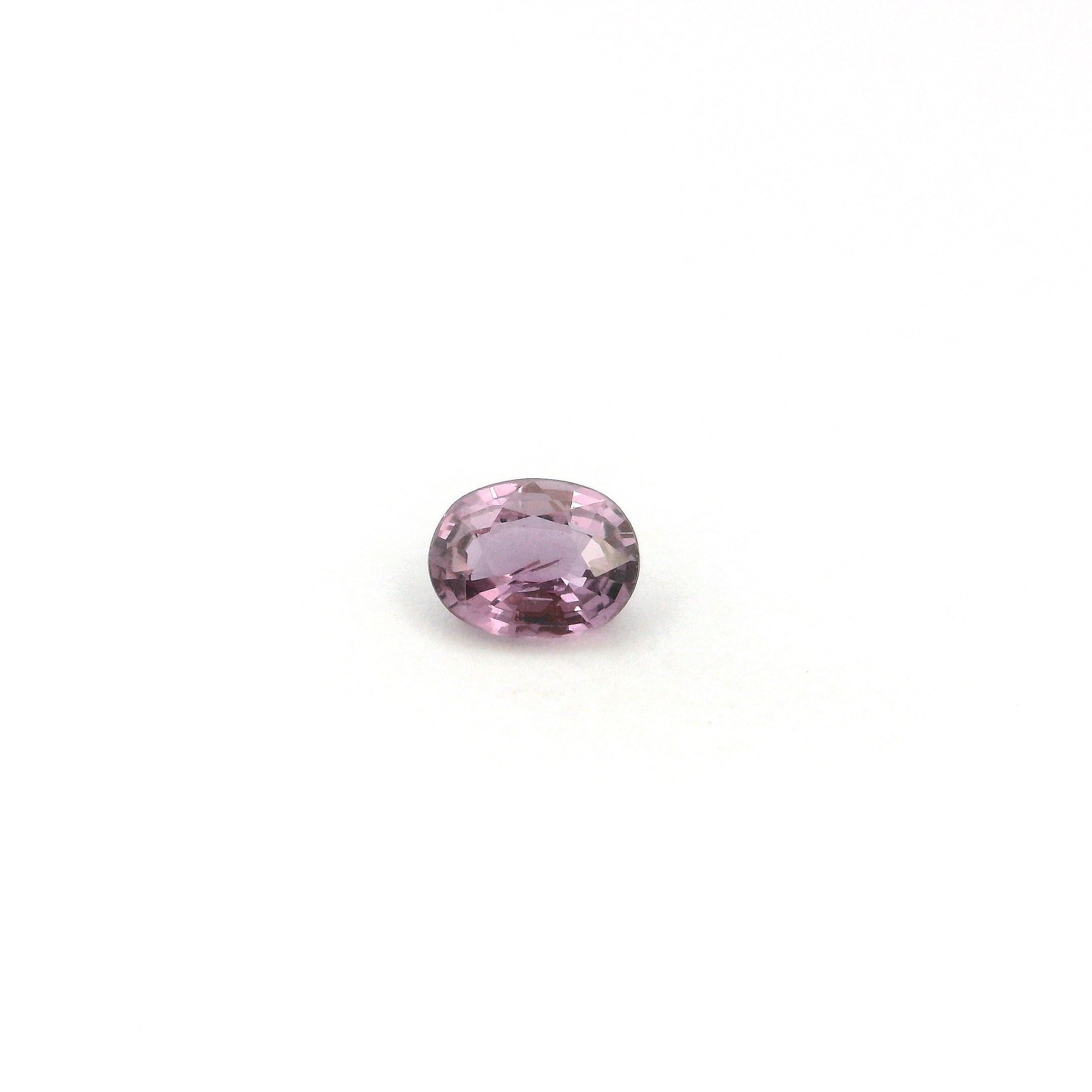 SAPPHIRE FACETED 0.41ct PINK Purple pink EC MADAGASCAR NONE