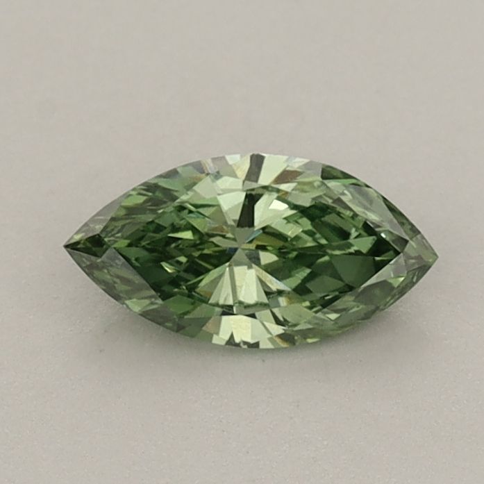 0.42 CT Fancy Vivid Green MARQUISE