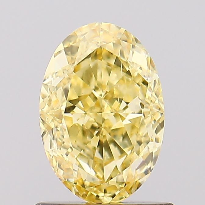 1.12 CT Fancy Vivid Yellow OVAL