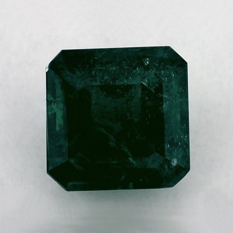 Szmaragd 5,20 ct, zielony, szlif ośmiokątny