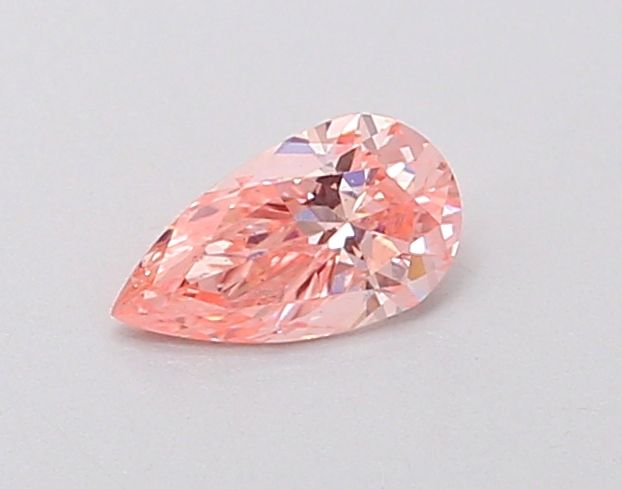 0.24 CT Fancy Vivid Pink PEAR