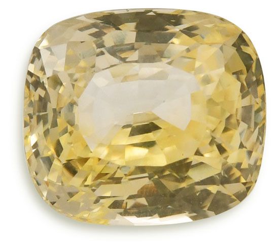 SAPPHIRE FACETED 11.5ct YELLOW Yellow EC SRILANKA NONE