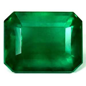 Szmaragd 6,59 ct, zielony, szlif szmaragdowy