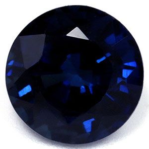 Szafir 1,69 ct, morski, szlif okrągły