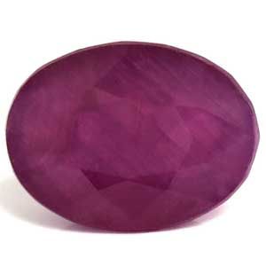 Rubin 4,22 ct, czerwony, szlif owalny