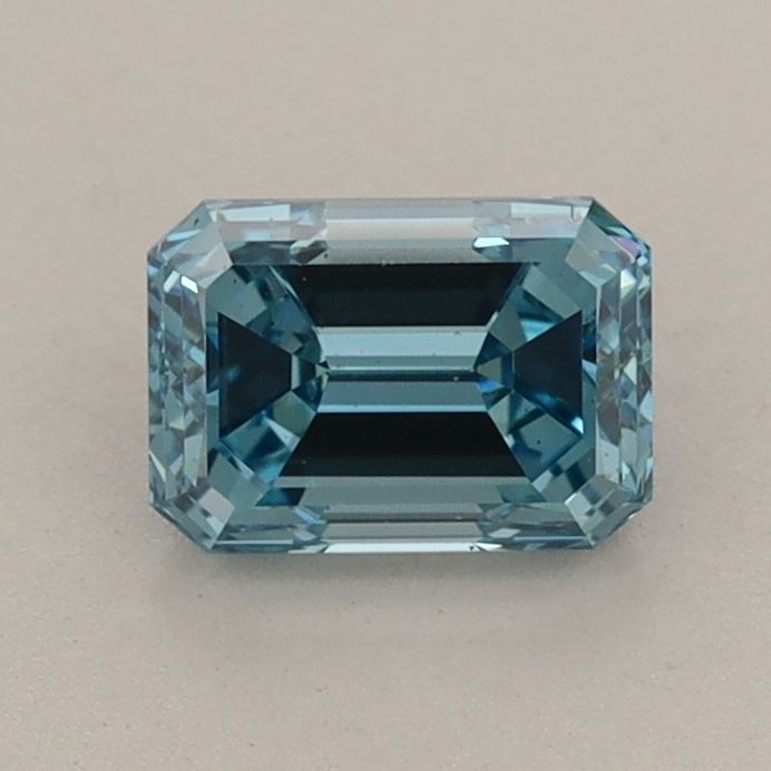 0.95 CT Fancy Vivid Blue EMERALD