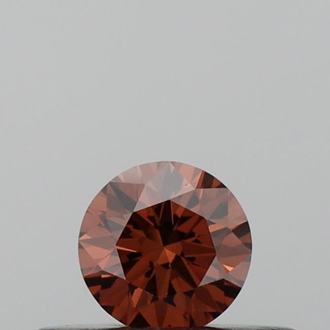 0.21 CT Fancy Deep Orange ROUND