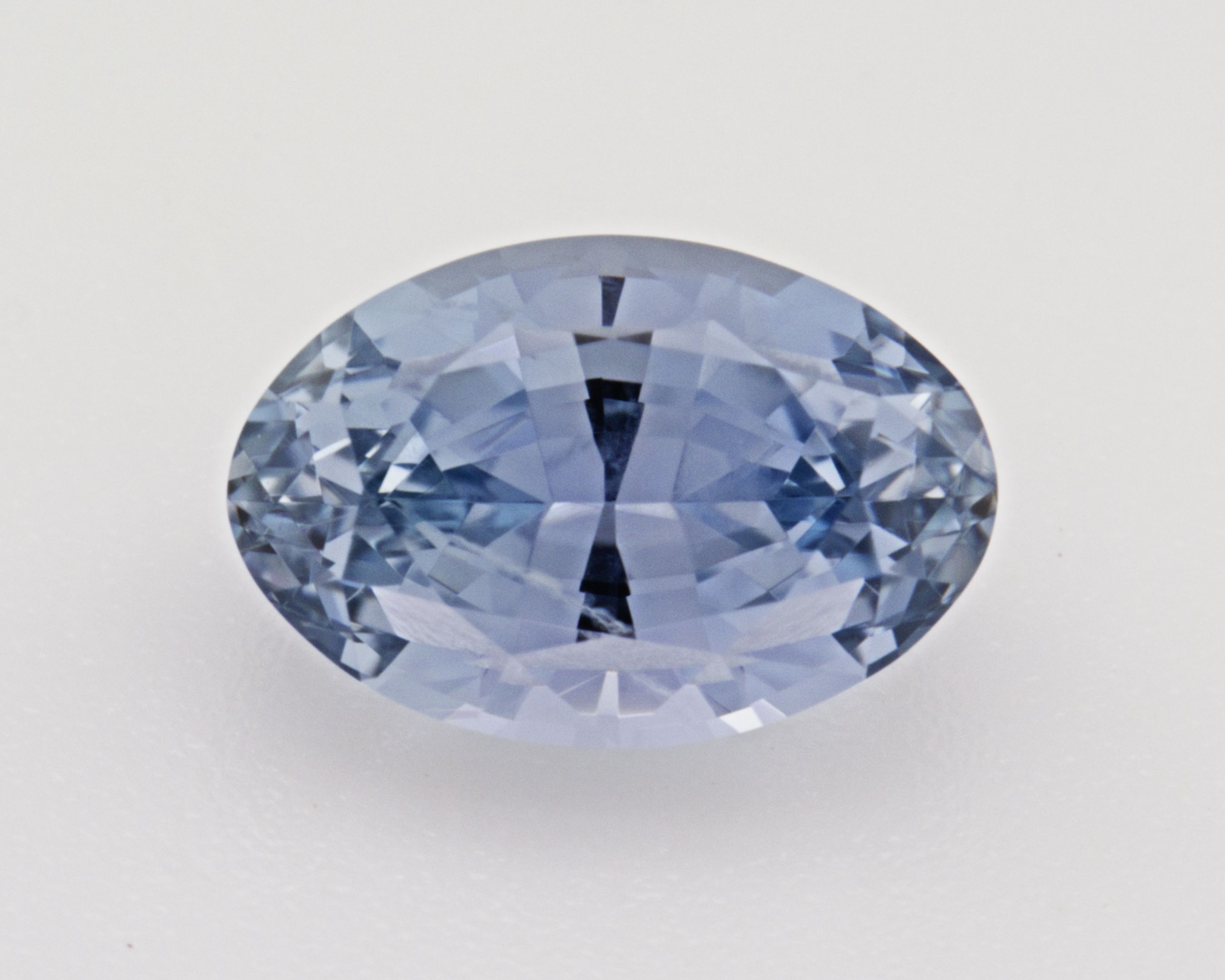 Szafir 1,60 ct, niebieski, szlif owalny