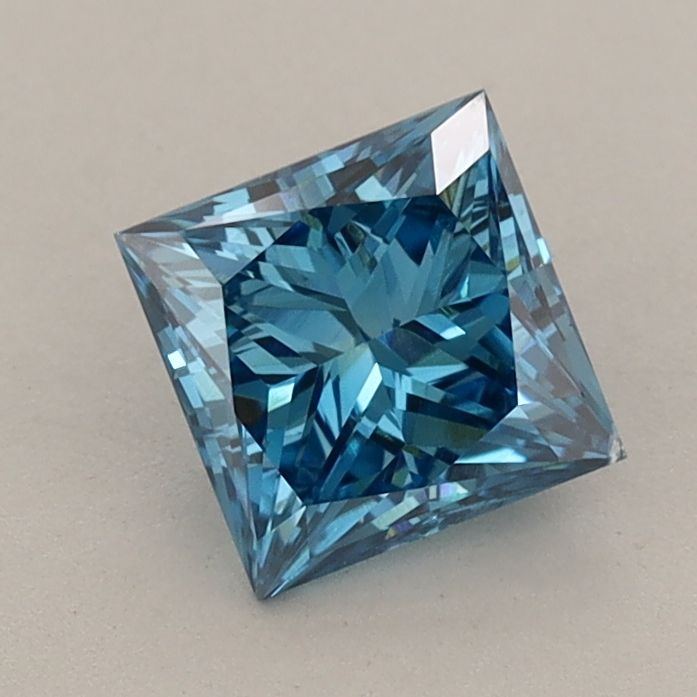 0.99 CT Fancy Vivid Blue PRINCESS