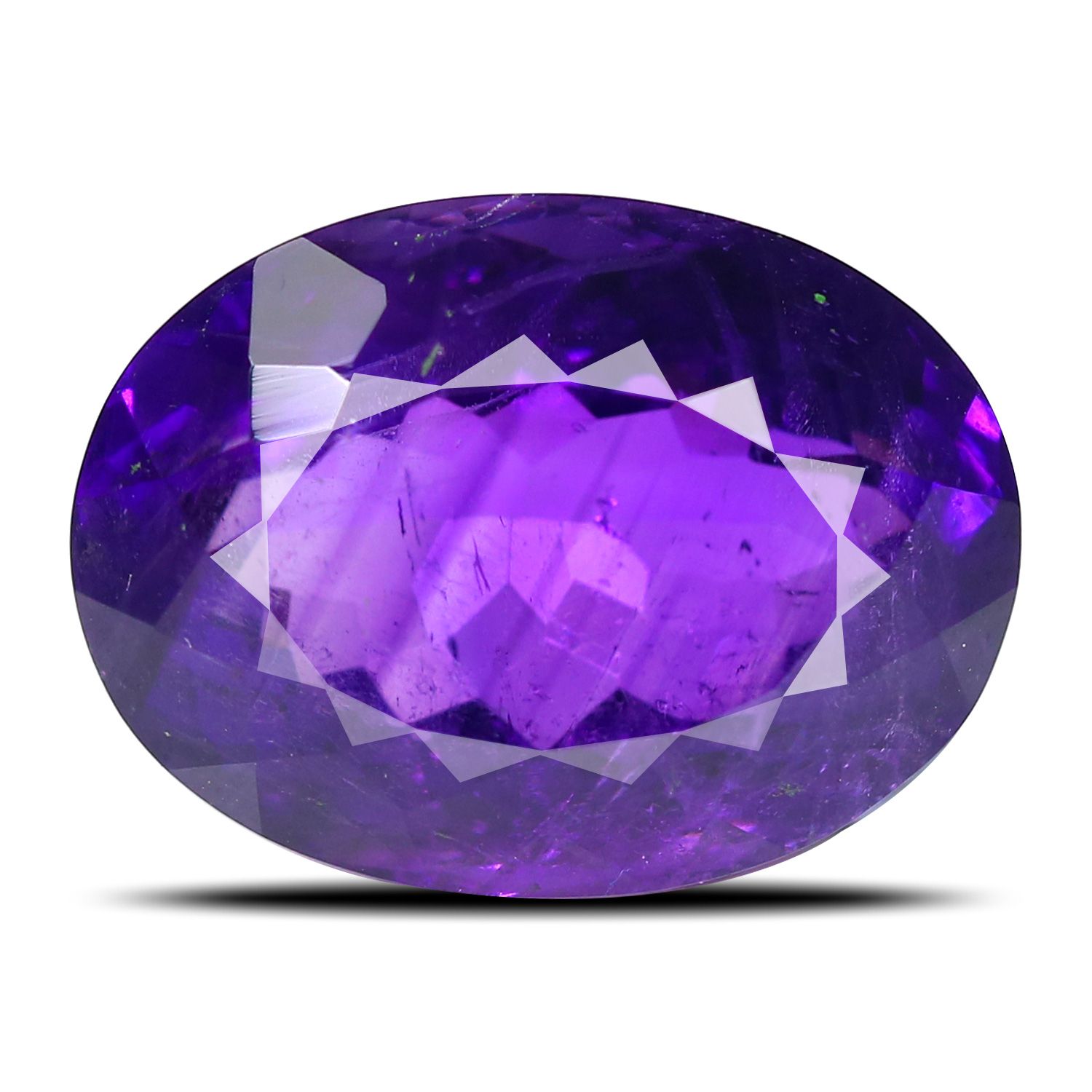 AMETHYST FACETED 12.35ct VIOLET MI REST_OF_AFRICA NONE