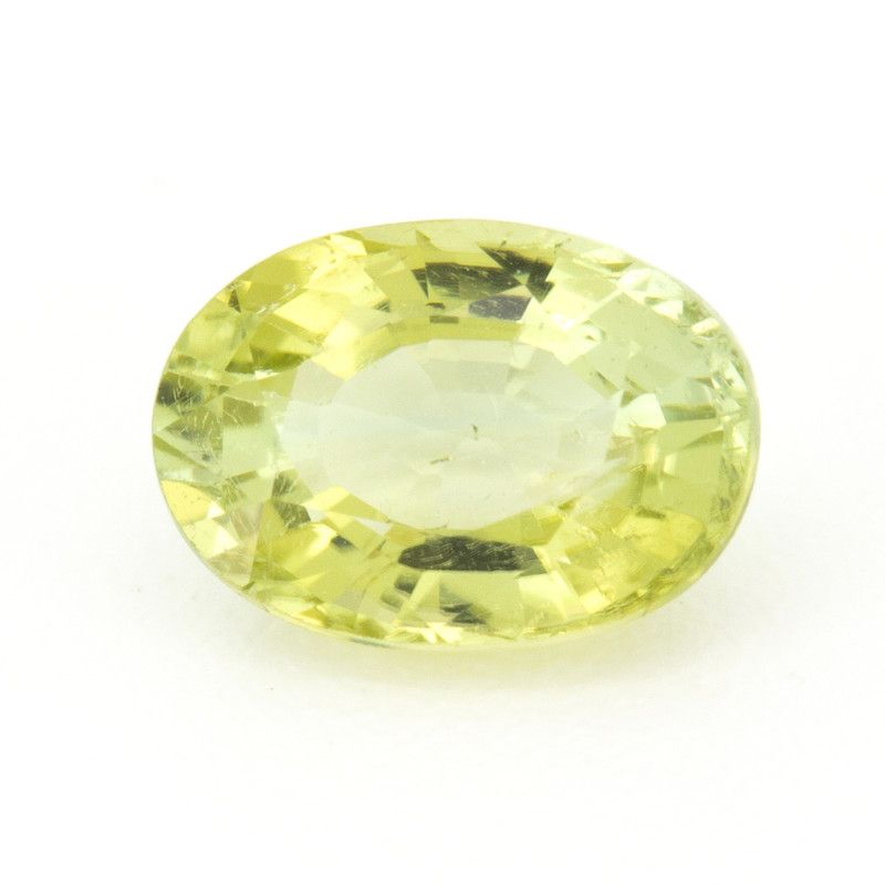 Turmalin 1,32 ct, zielony, szlif owalny