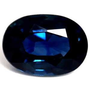 SAPPHIRE FACETED 1.13ct BLUE Intense Blue EC MADAGASCAR HEATED