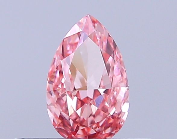 0.27 CT Fancy Vivid Pink PEAR