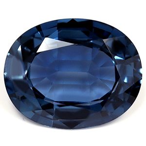 Szafir 2,99 ct, niebieski, szlif owalny