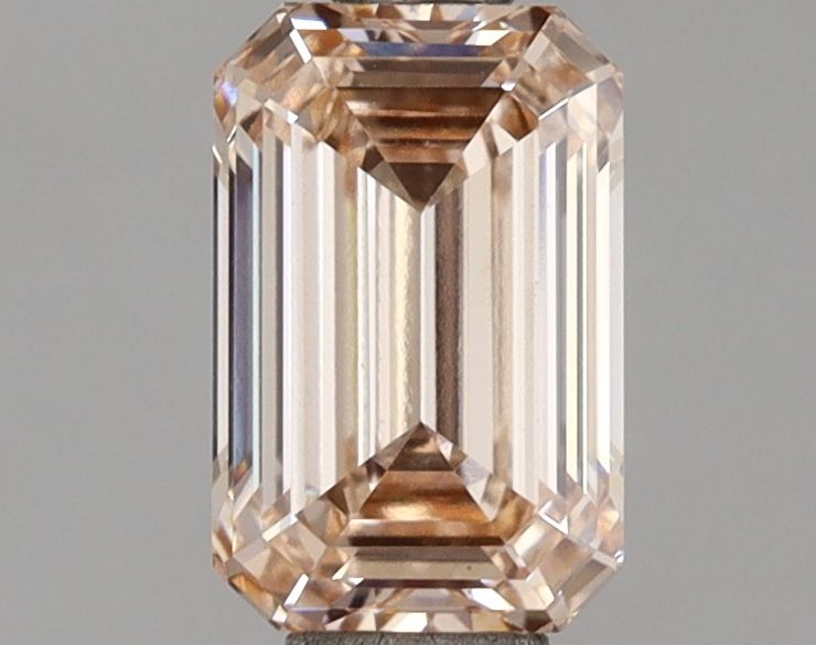 1.05 CT Fancy Pinkish Orange EMERALD