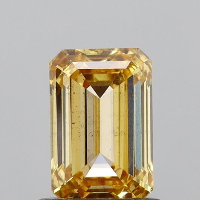 1.01 CT Fancy Vivid Yellow EMERALD