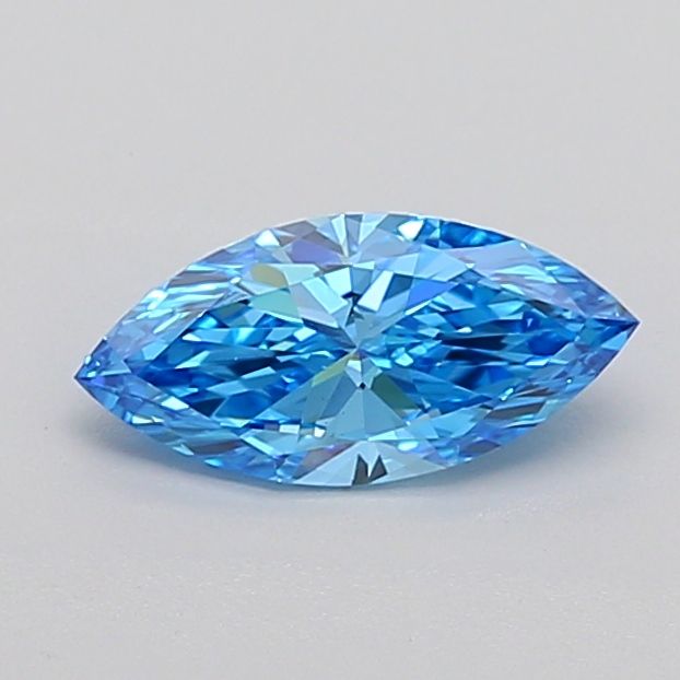 1.0 CT Fancy Vivid Blue MARQUISE