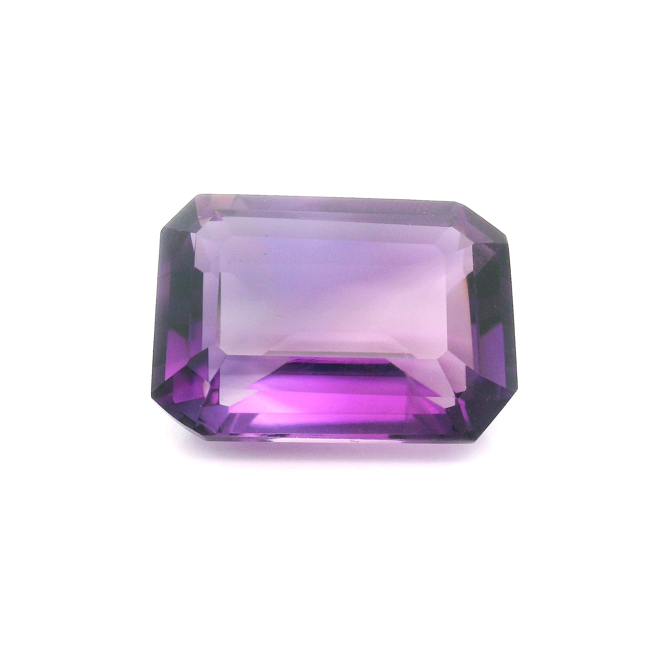 Ametyst 14,77 ct, purpurowy, szlif ośmiokątny