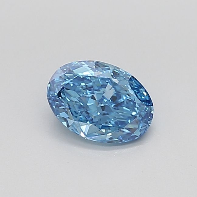 1.1 CT Fancy Vivid Blue OVAL