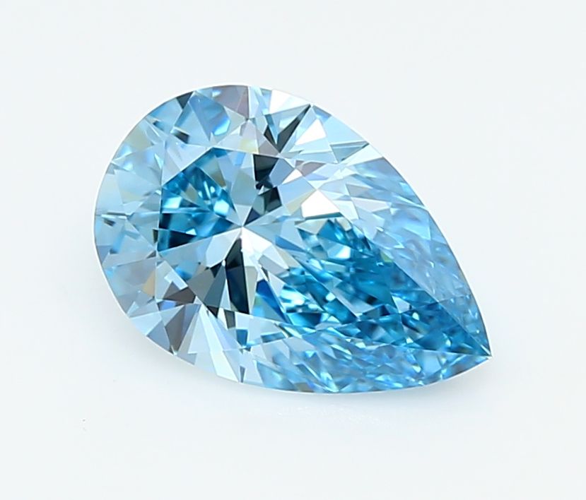 1.3 CT Fancy Vivid Blue PEAR