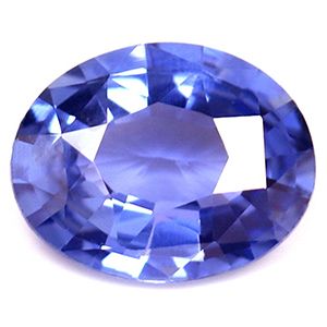 Szafir 1,09 ct, niebieski, szlif owalny