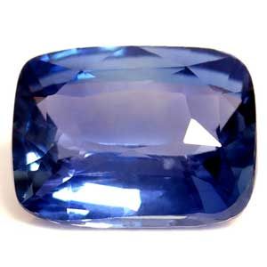Szafir 1,12 ct, niebieski, szlif cushion