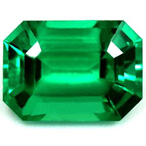 Szmaragd 1,34 ct, zielony, szlif szmaragdowy