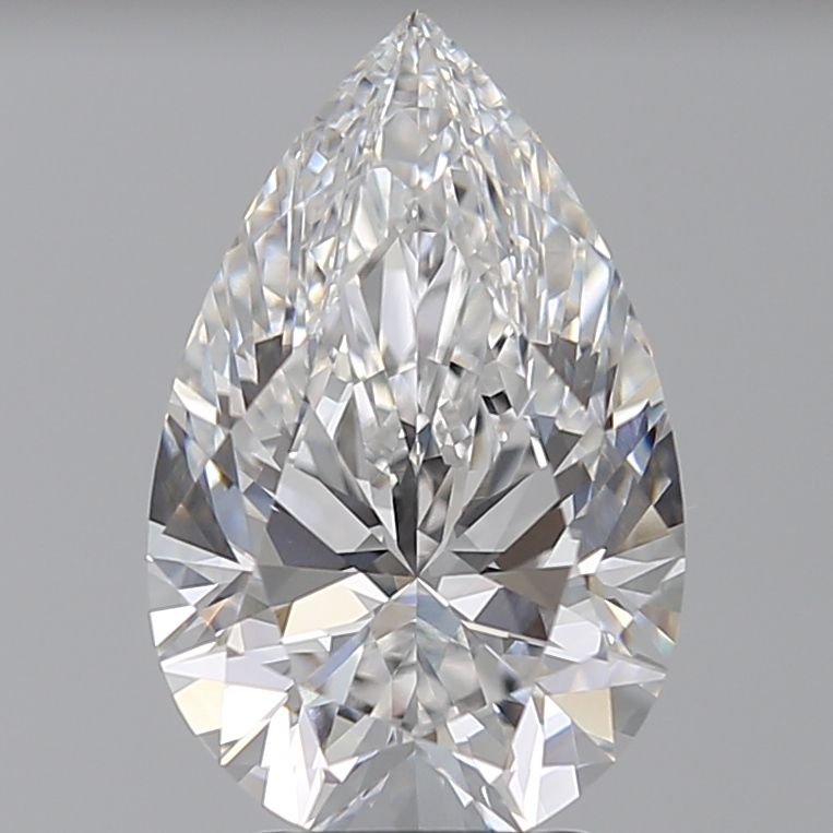 Diamant Poire 3.79 ct - Couleur D - Pureté VVS1