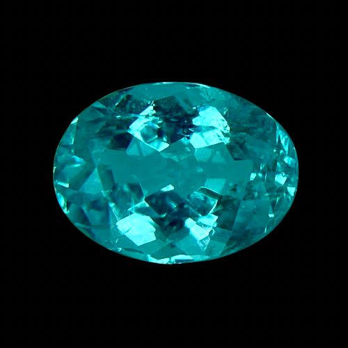 TOURMALINE FACETED 1.56ct BLUE Blue EC MOZAMBIQUE NONE