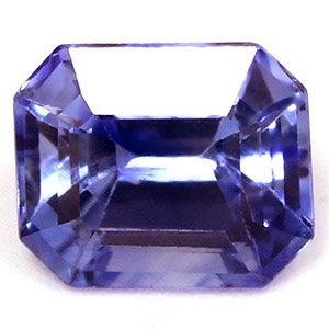 Szafir 1,16 ct, niebieski, szlif szmaragdowy