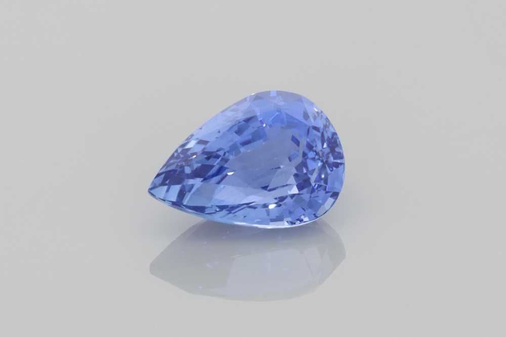 SAPPHIRE FACETED 1.69ct BLUE BLUE SI SRILANKA HEATED